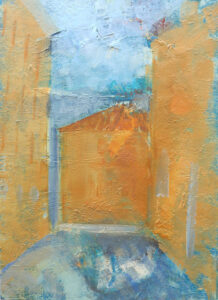 The yellow house, Aix en Provence
Oil on canvas board, 24 x 40 cm
£150