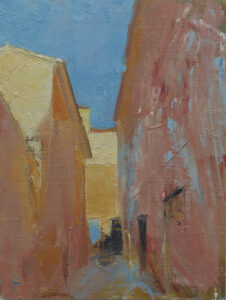 Small street in Cassis.
Oil on canvas, 30 x 40 cm
£200.